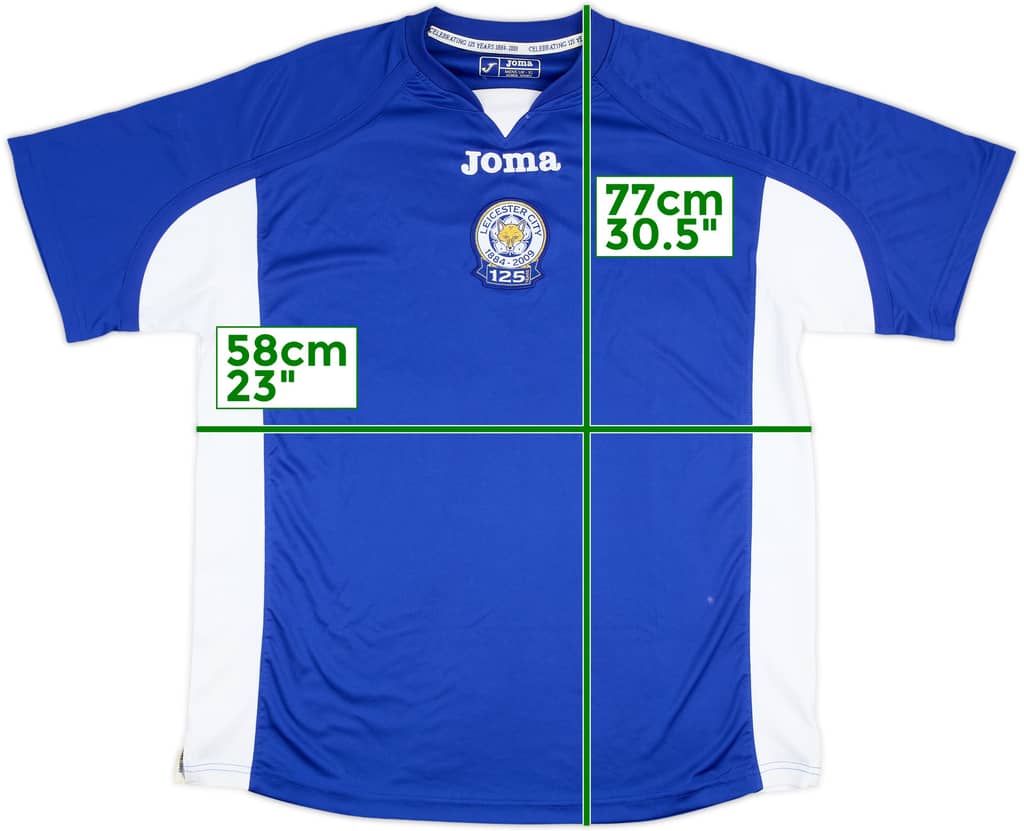 2009-10 Leicester '125 Years' Home Shirt - 8/10 - (XL)