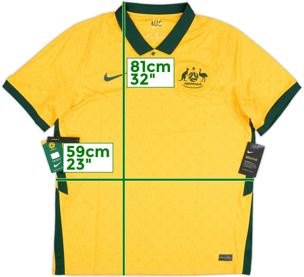 2020-21 Australia Home Shirt (XL)