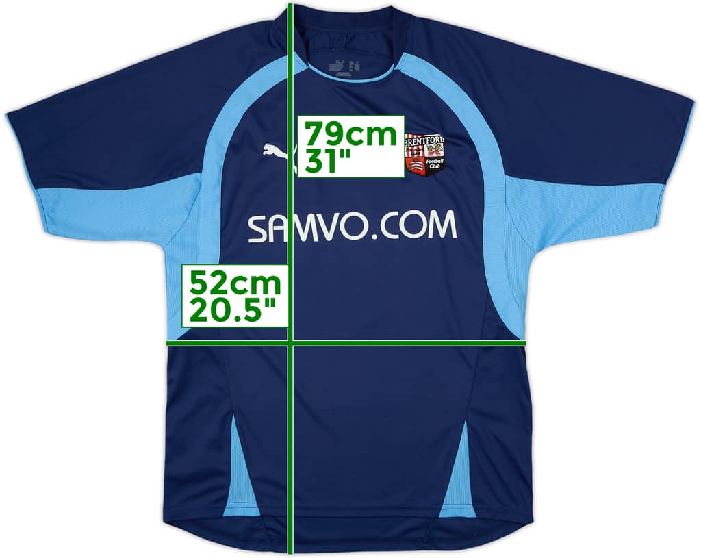 2007-08 Brentford Away Shirt - 6/10 - (M)