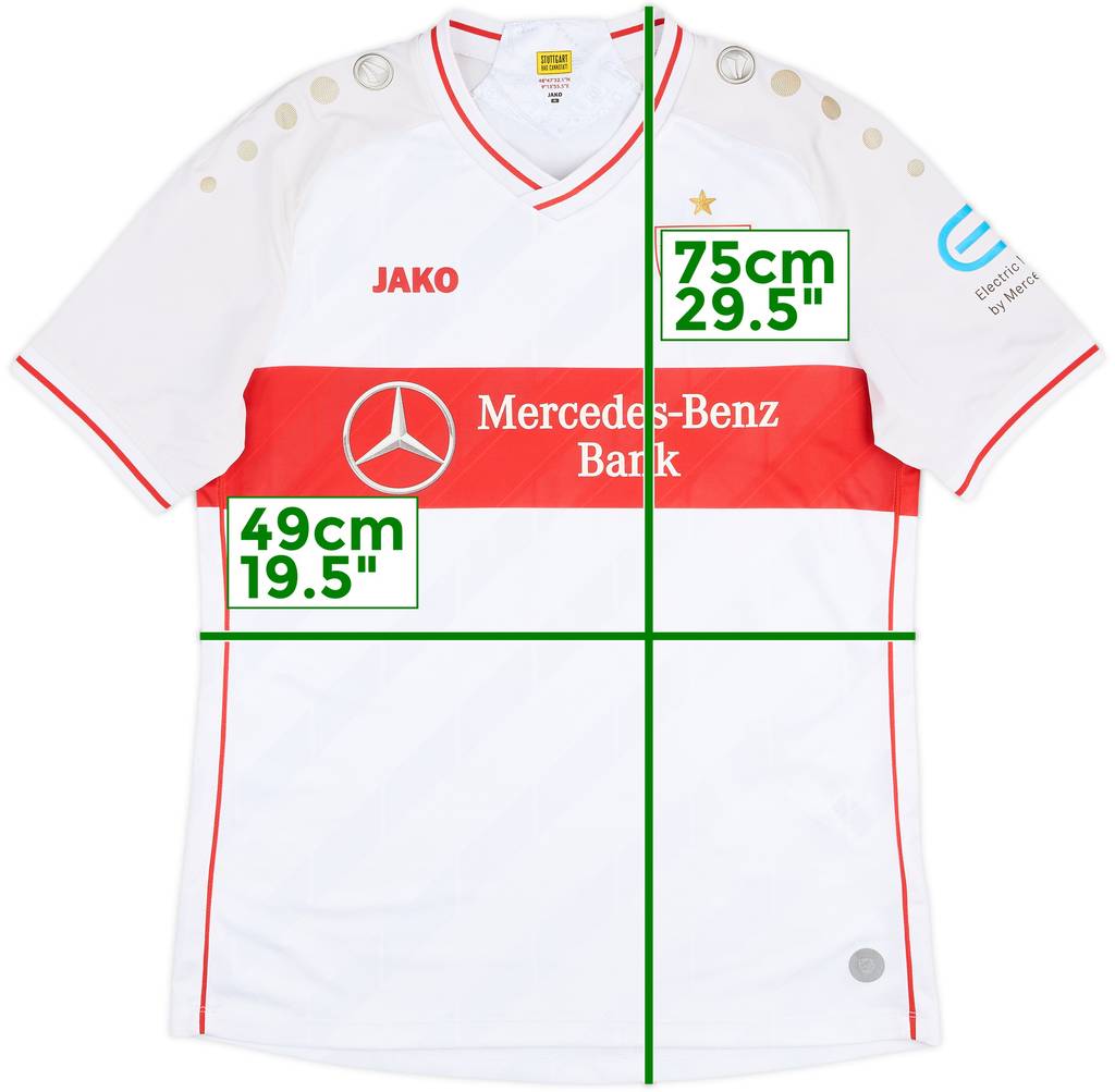 Camiseta de local del Stuttgart 2022-23 - 8/10 - (M)