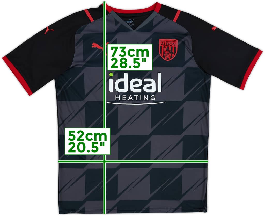 2021-22 West Brom Away Shirt - 8/10 - (L)