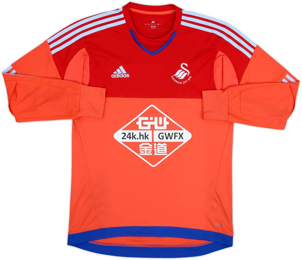 2015-16 Swansea GK Shirt - 8/10 - (M)