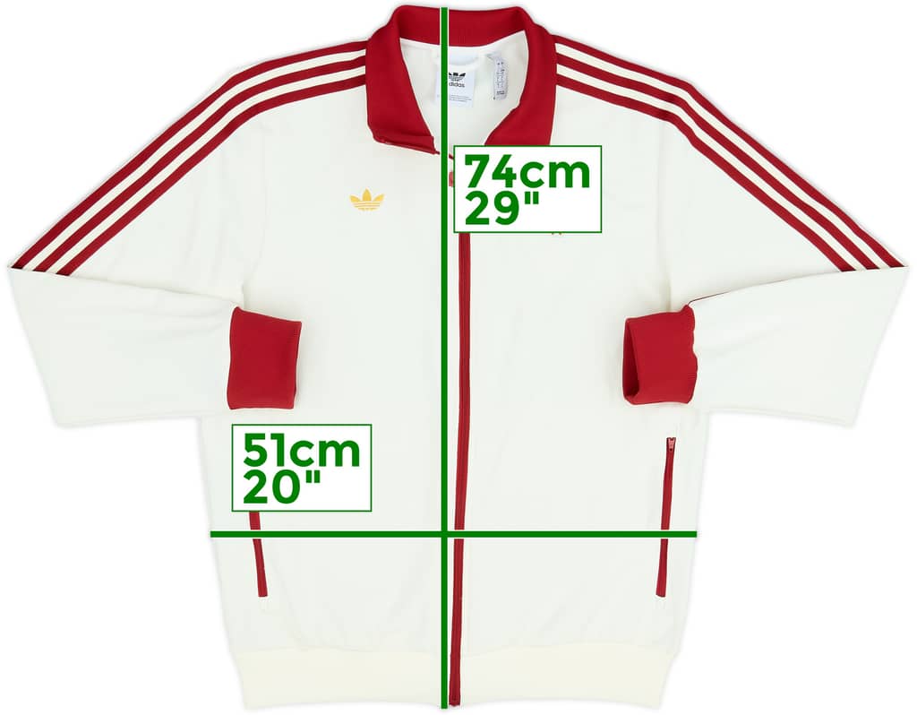 2024-25 Bayern Munich adidas 125th Anniversary Track Top - 10/10 - (L)