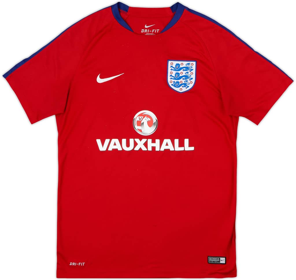 2016-17 England Nike Training Shirt - 8/10 - (M)