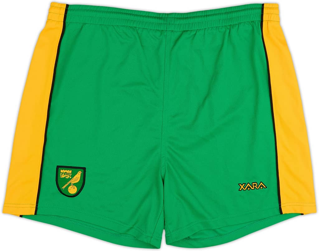 2003-04 Norwich Home Shorts - 6/10 - (L)