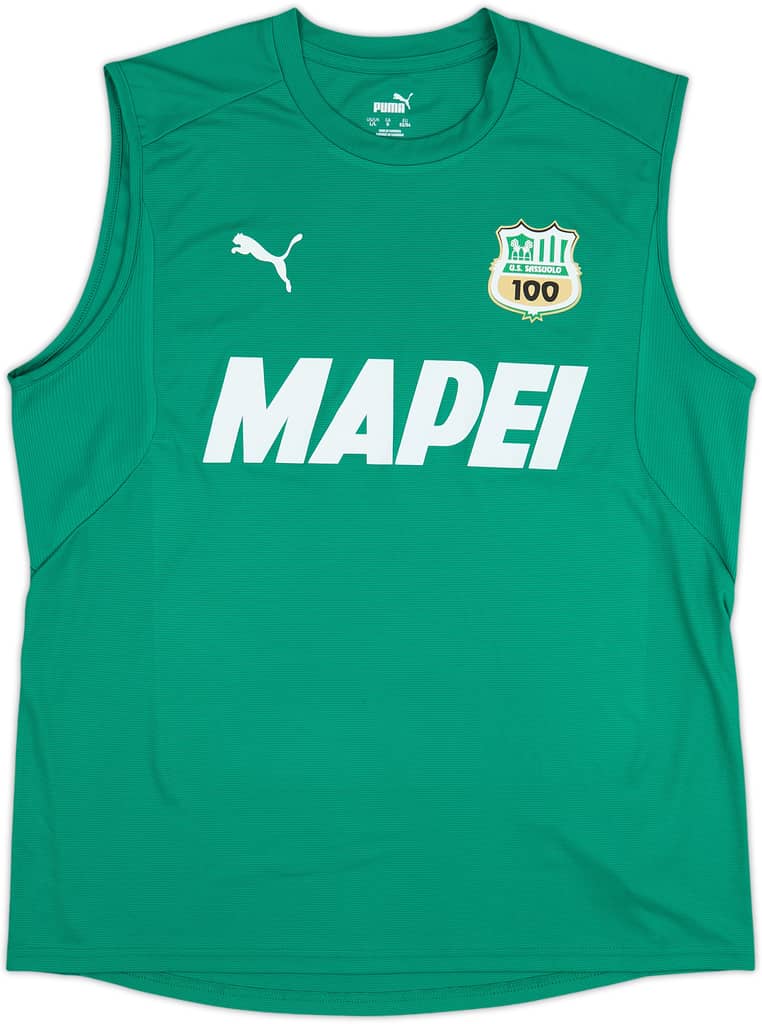 2020-21 Sassuolo Puma Training Vest - 8/10 - (L)