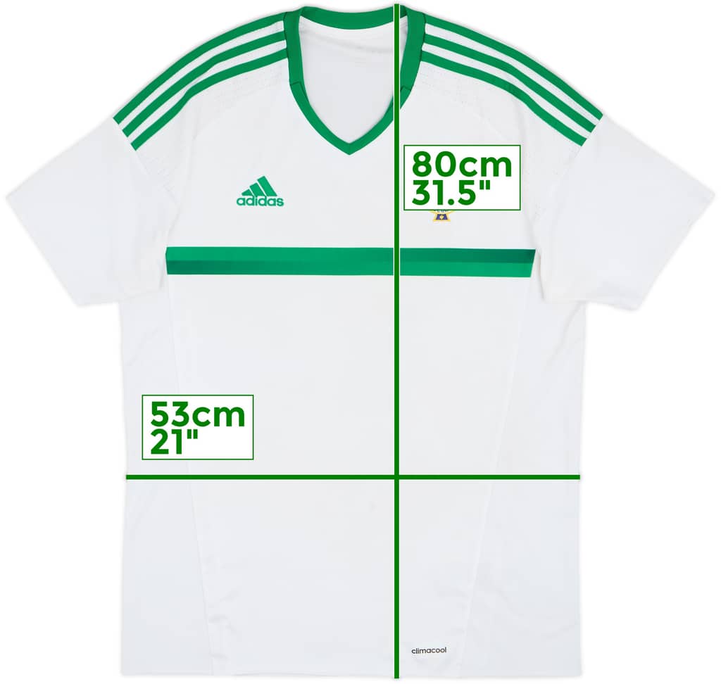 2016-17 Northern Ireland Away Shirt - 5/10 - (L)