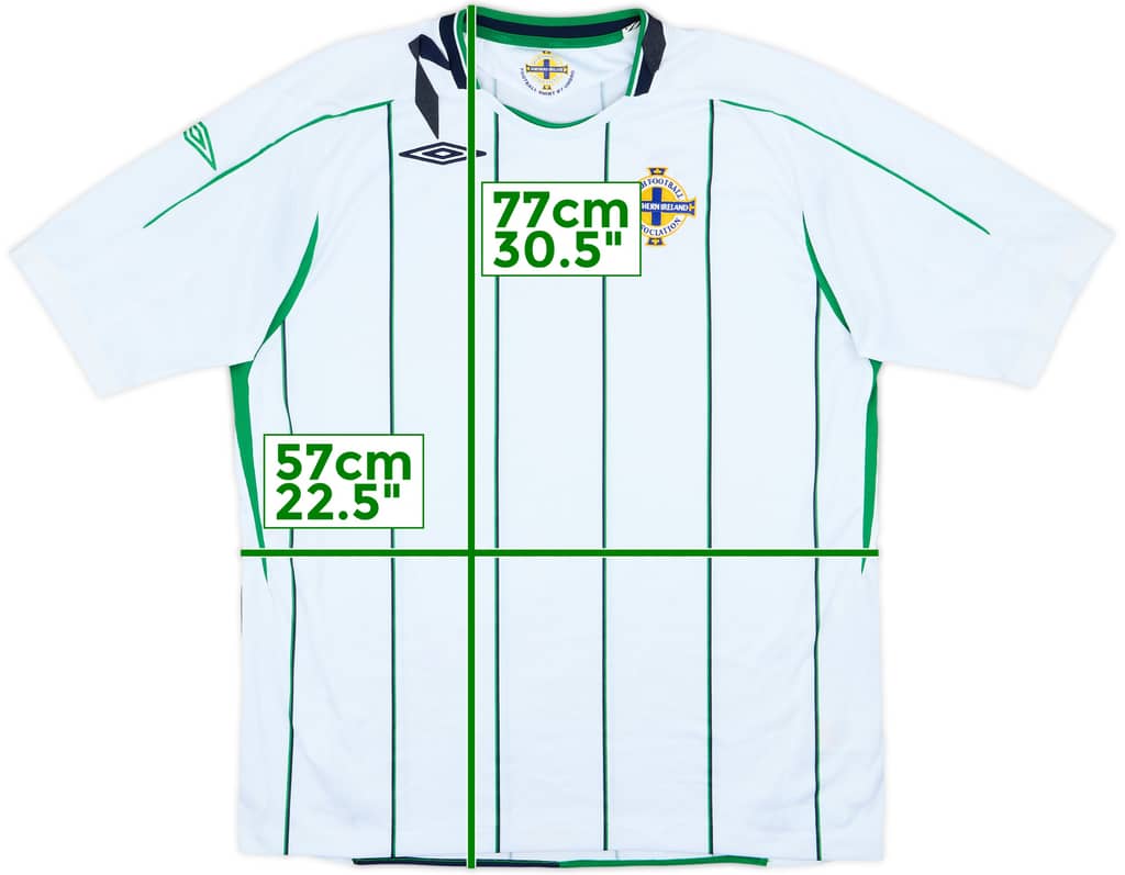 2008-09 Northern Ireland Away Shirt - 4/10 - (XL)