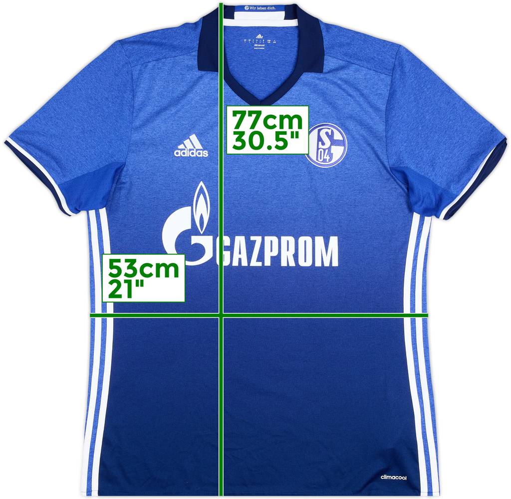 2016-18 Schalke Home Shirt - 10/10 - (L)