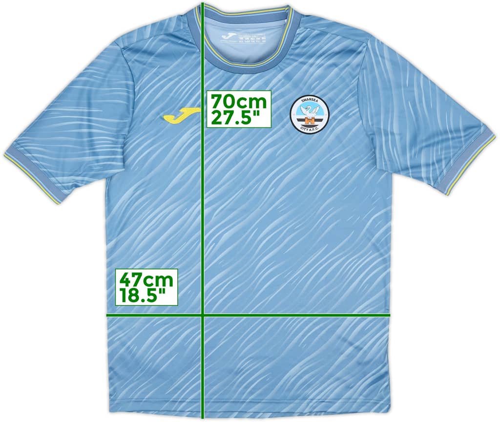2021-22 Swansea Joma Training Shirt - 10/10 - (14-15 Years)