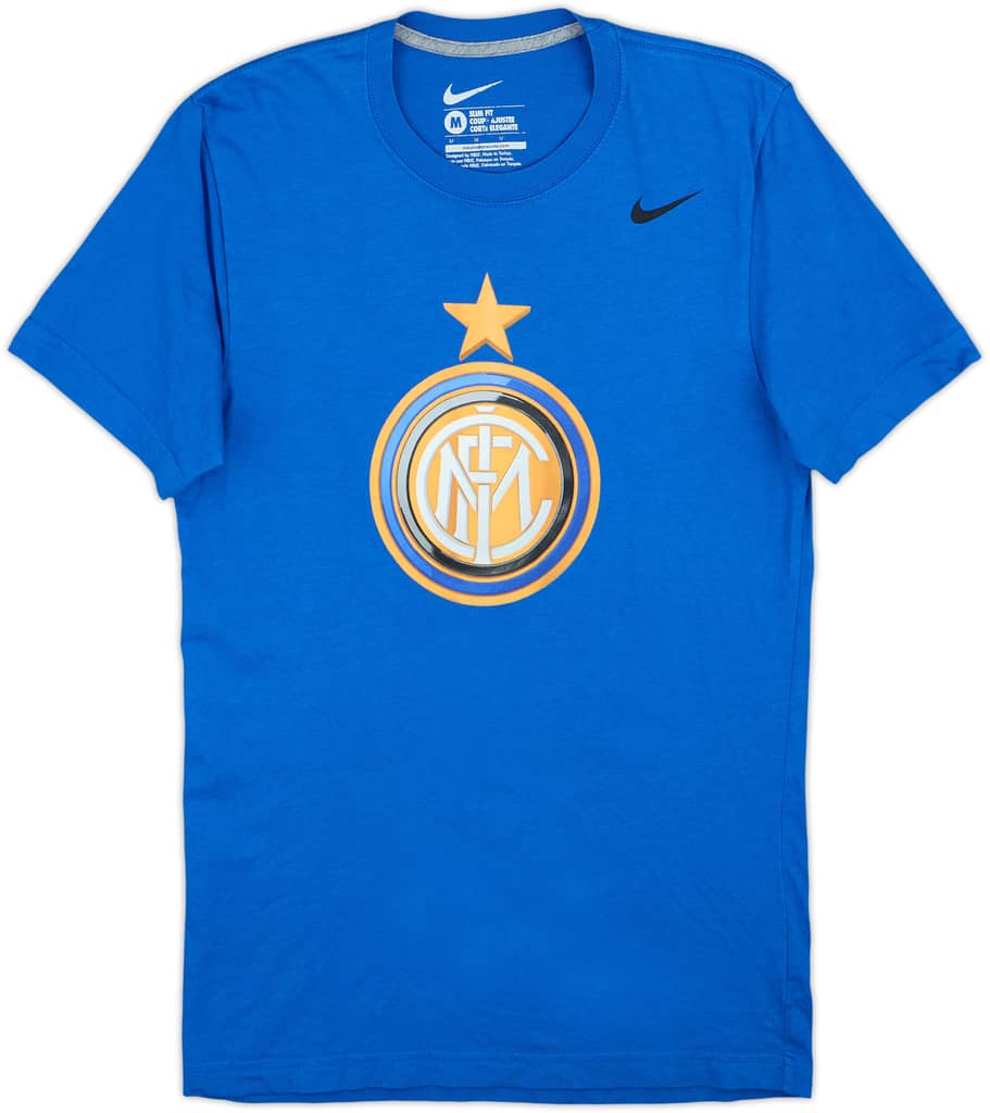 2013-14 Inter Milan Nike Cotton Tee - 5/10 - (M)