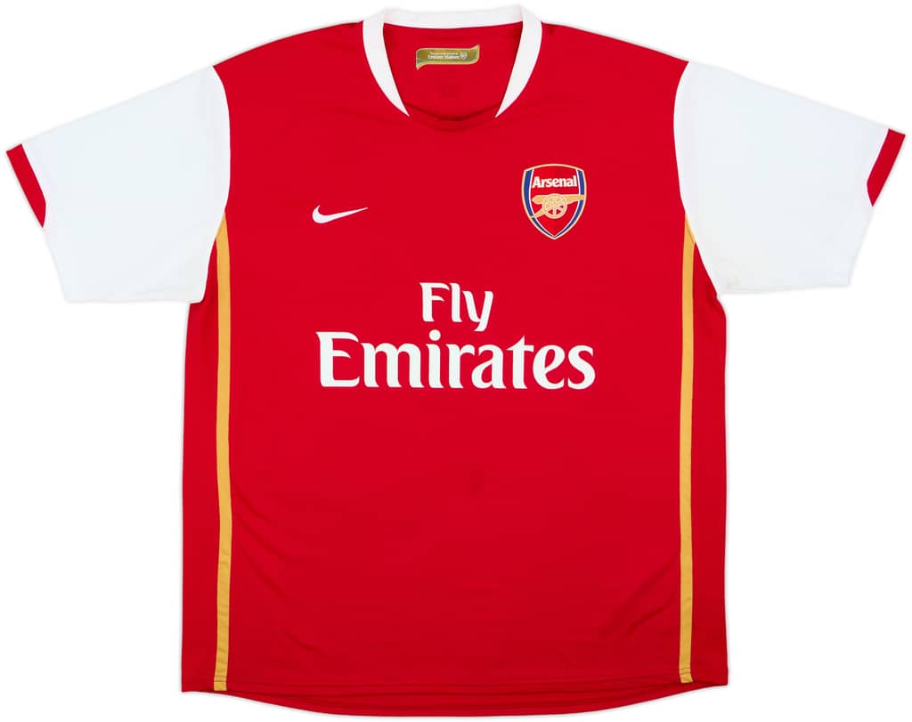 2006-08 Arsenal Home Shirt Fabregas #4