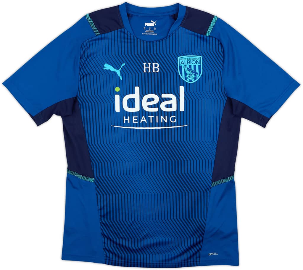 2020-21 West Brom Staff Issue Puma Training Shirt 'HB' - 10/10 - (M)