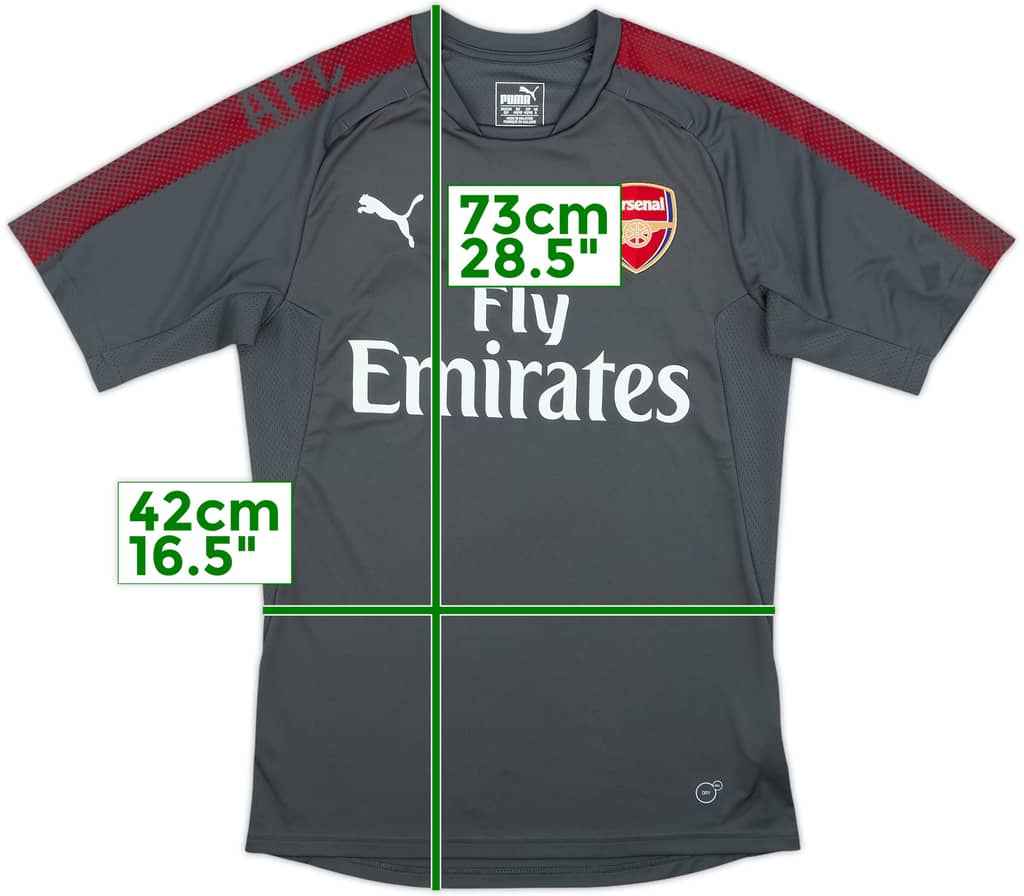2017-18 Arsenal Puma Training Shirt - 9/10 - (S)