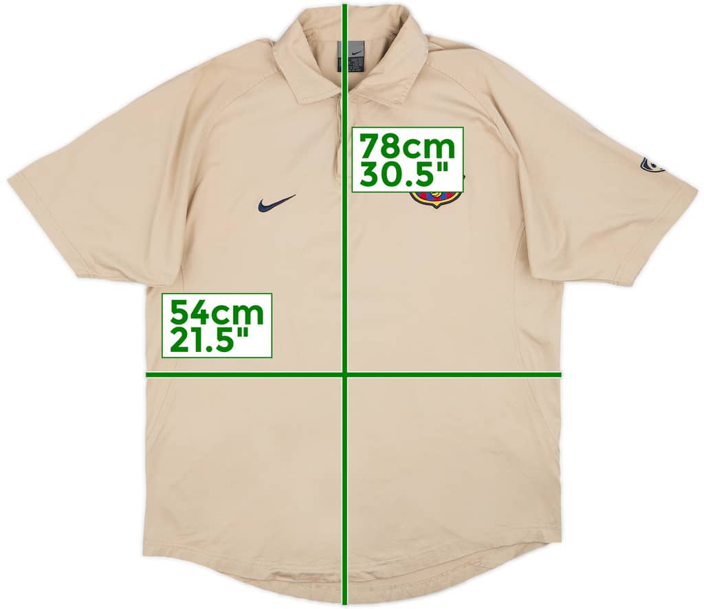2003-04 Barcelona Nike Polo Shirt - 6/10 - (L)