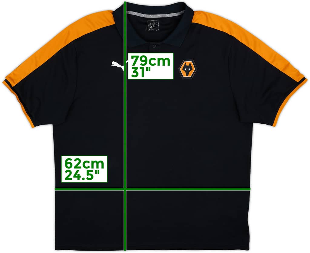 2017-18 Wolves Puma Polo Shirt - 6/10 - (XXL)