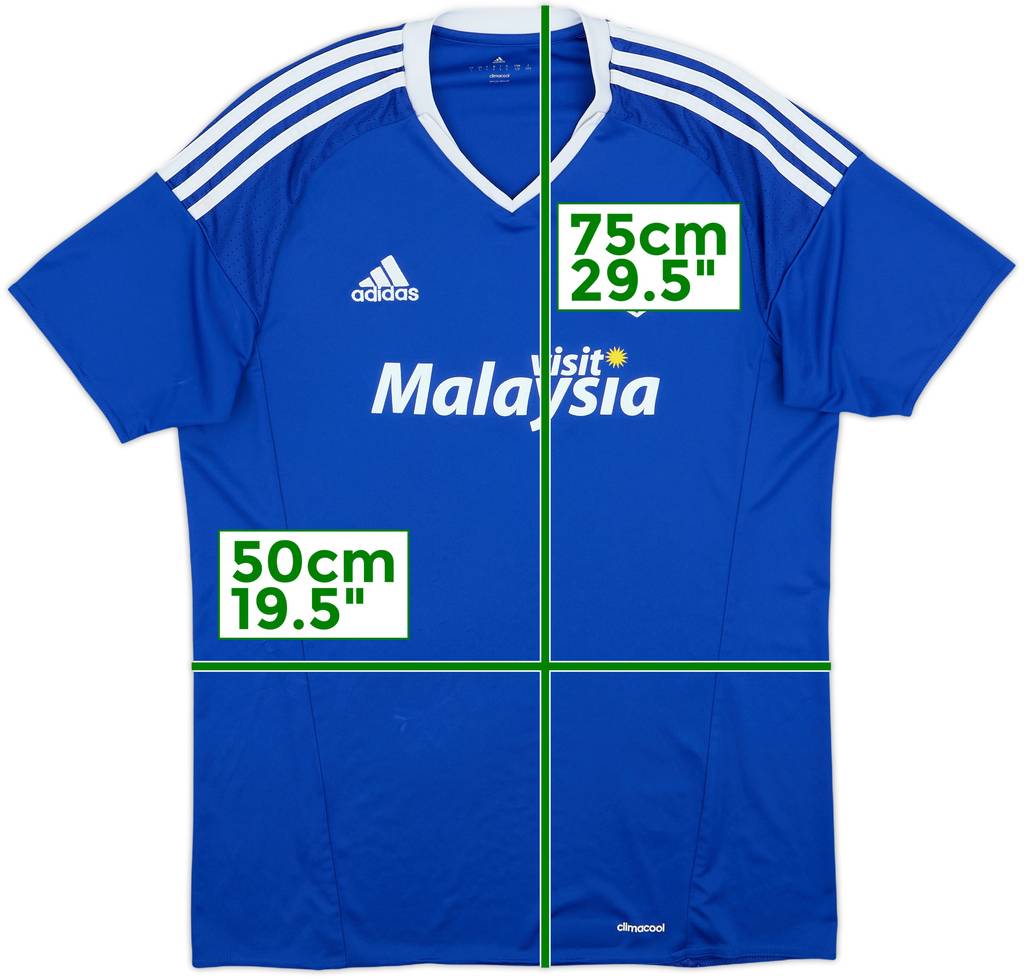 2016-17 Cardiff Home Shirt - 6/10 - (L)