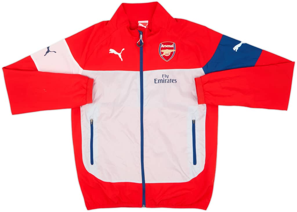 2014-15 Arsenal Puma Track Jacket - 8/10 - (S)