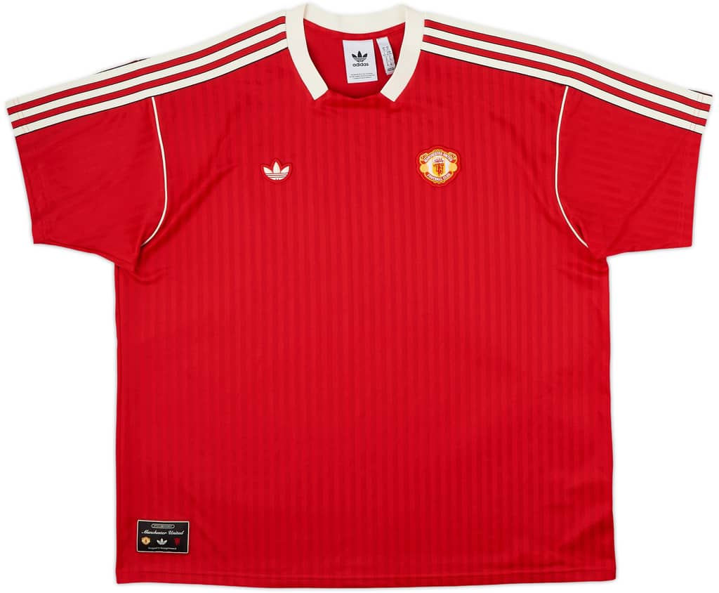 2024-25 Manchester United adidas Originals Terrace Icons Shirt - 9/10 - (XL)