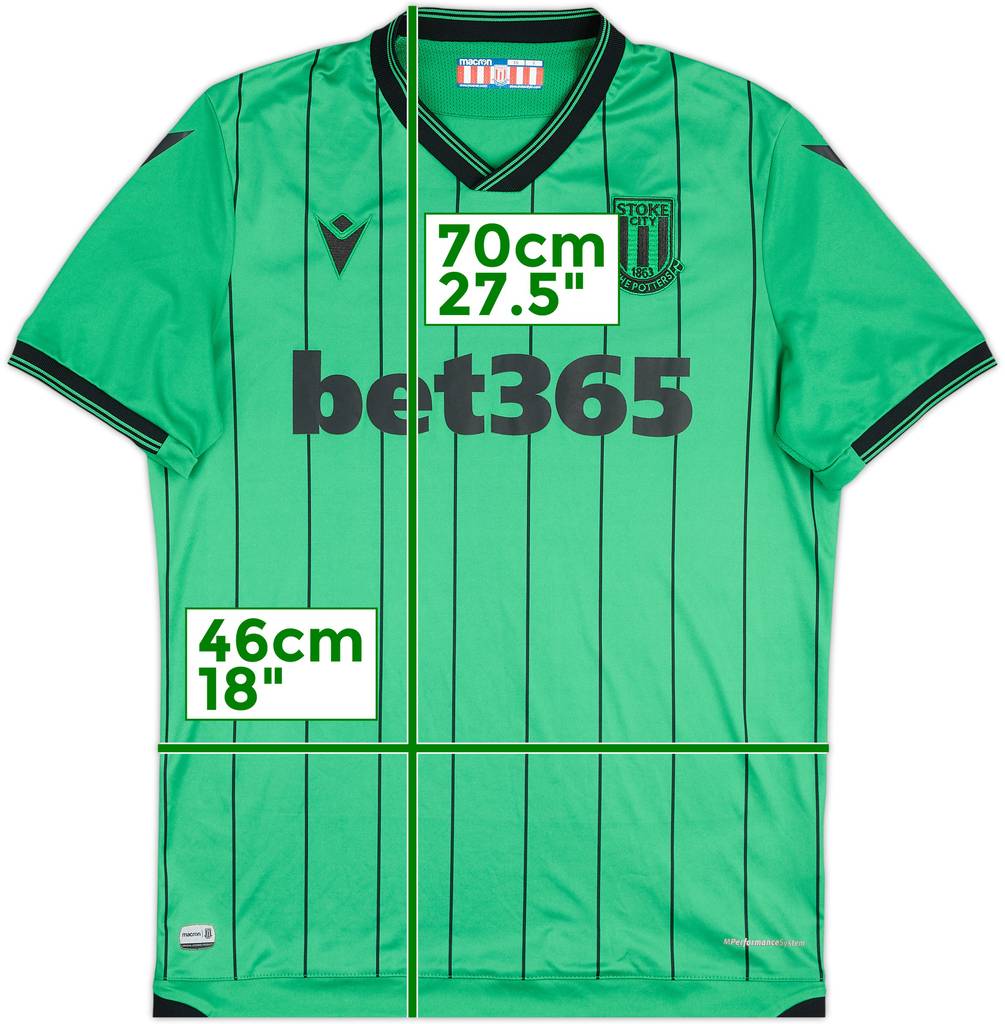 2021-22 Stoke City Away Shirt - 6/10 - (S)
