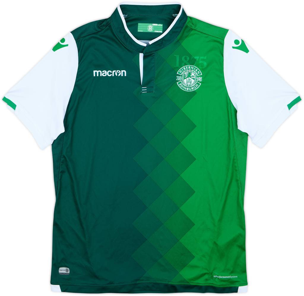 2018-19 Hibernian Home Shirt - 8/10 - (15-16 Years)