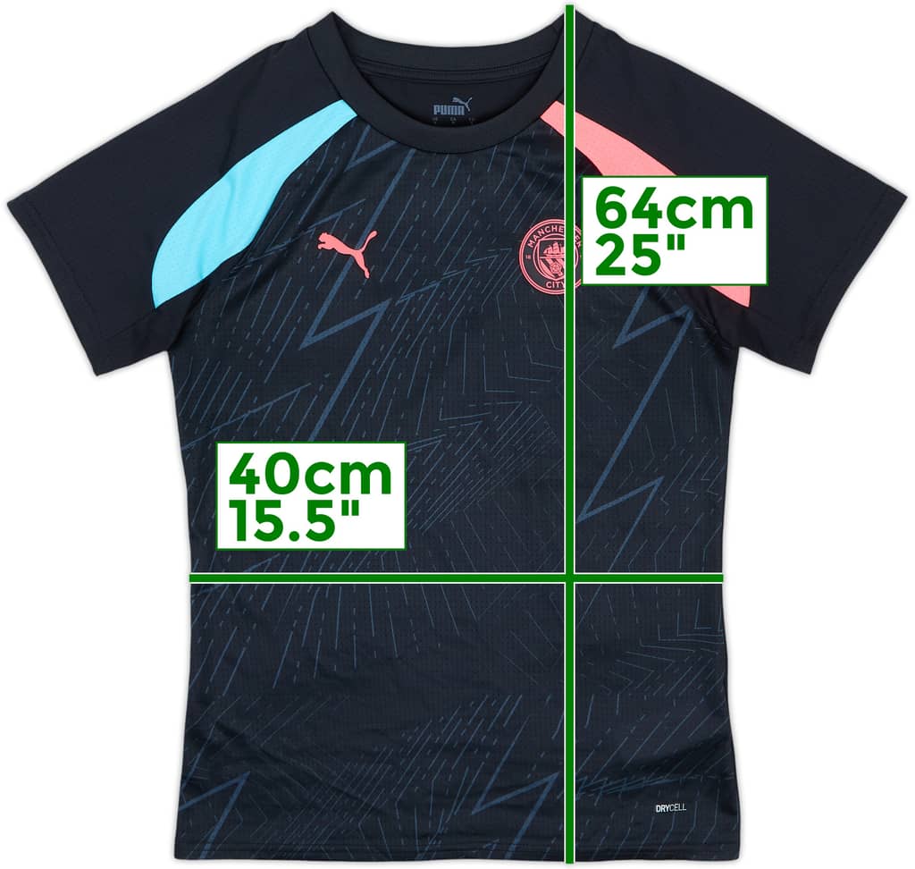 2023-24 Manchester City Puma Training Shirt - 10/10 - (Women's S)
