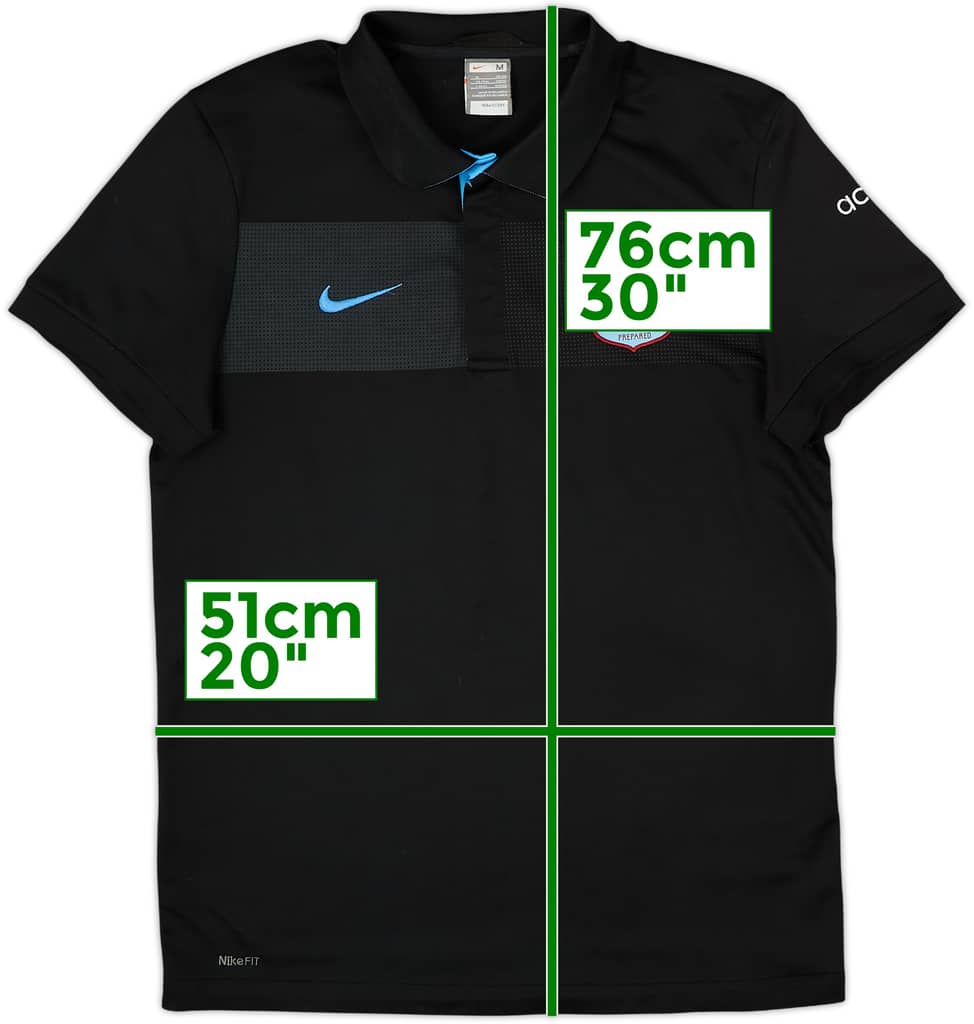 2009-10 Aston Villa Nike Polo Shirt - 9/10 - (M)
