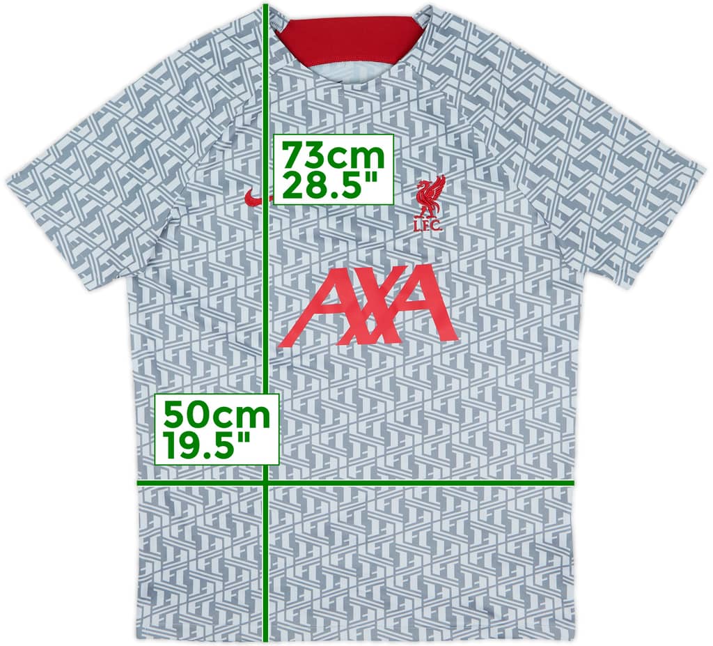 2023-24 Liverpool Nike Training Shirt - 8/10 - (L)