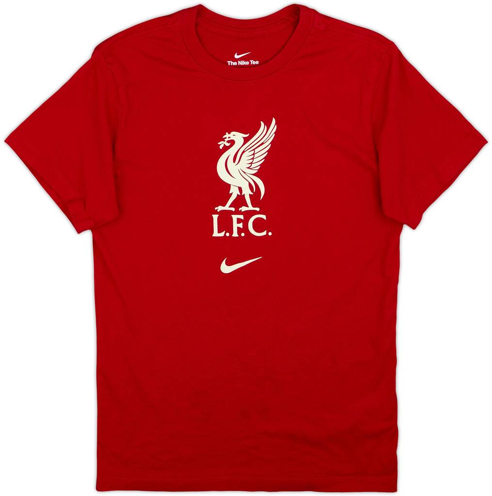2021-22 Liverpool Nike Cotton Tee - 6/10 - (S)