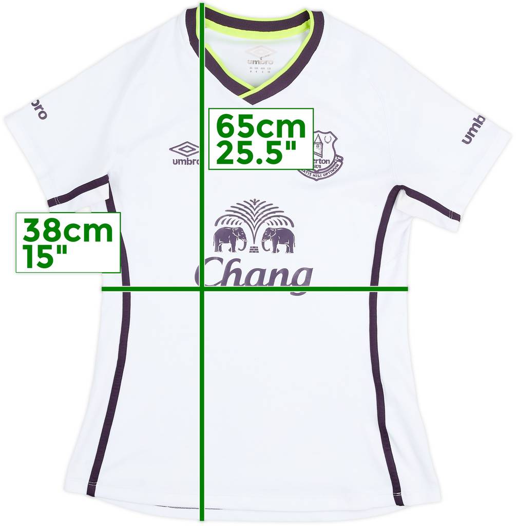 2014-15 Everton Third Shirt - 8/10 - (Women's S)