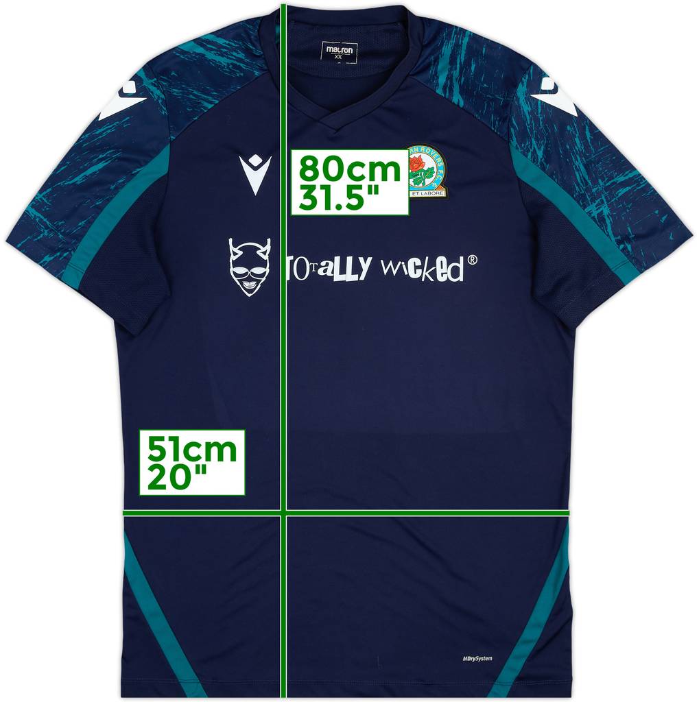 2021-22 Blackburn Macron Training Shirt - 7/10 - (XXL)
