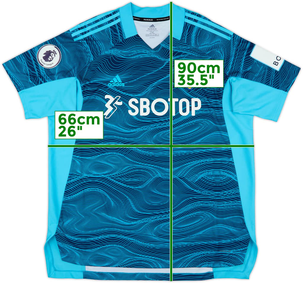2021-22 Leeds GK Shirt - 10/10 - (XXL)