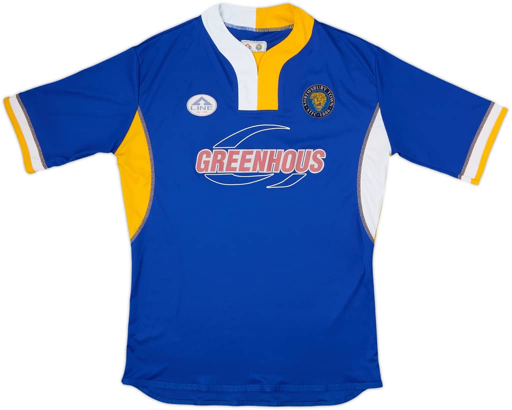 2007-08 Shrewsbury Home Shirt - 7/10 - (XL)