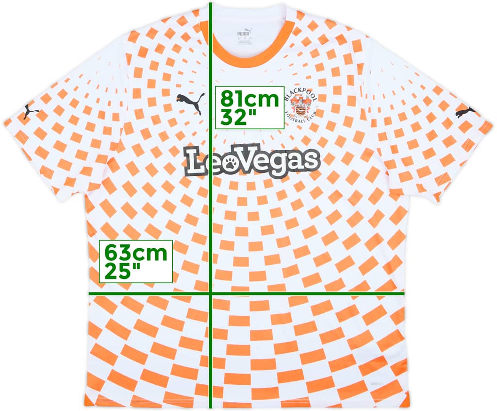 2023-24 Blackpool Away Shirt - 10/10 - (3XL)