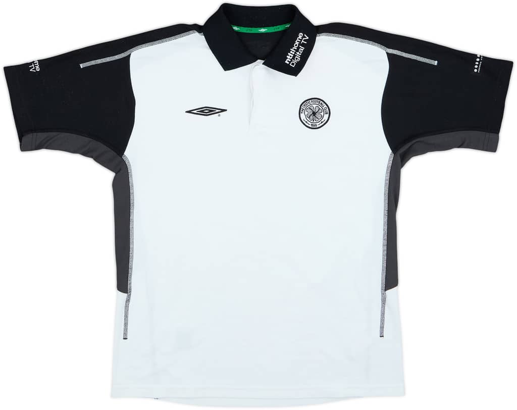 2002-03 Celtic Umbro Polo Shirt - 6/10 - (L)