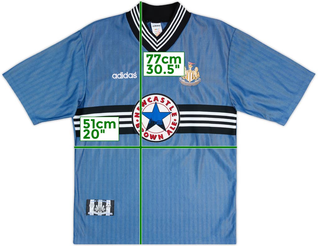 1996-97 Newcastle Away Shirt - 5/10 - (L)