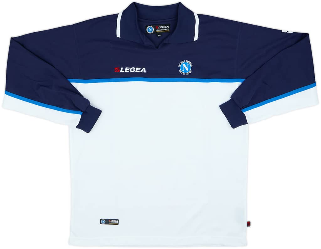 Camiseta Legea L/S de entrenamiento del Napoli 2003-04 - 10/10 - (XL)