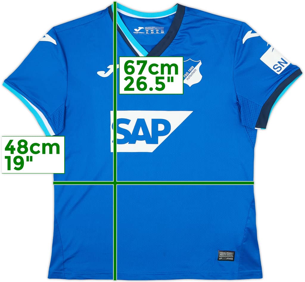 2020-21 TSG Hoffenheim Home Shirt - 8/10 - (15-16 Years)