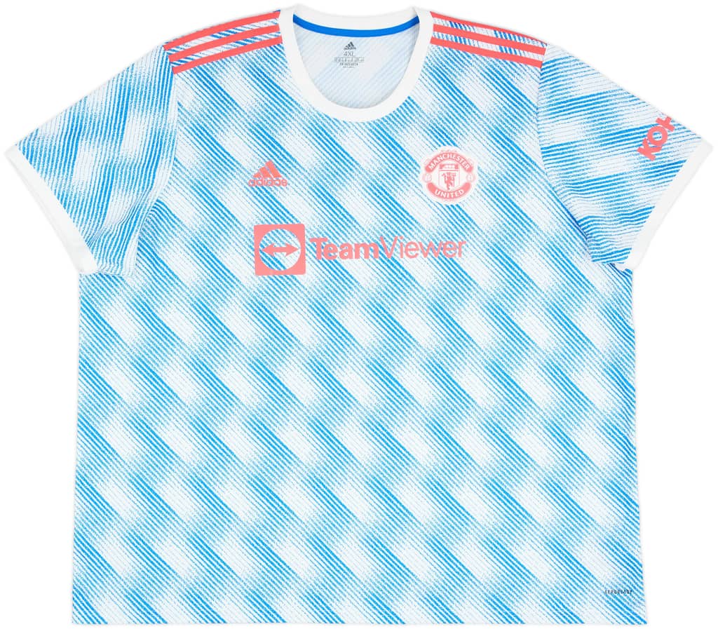 2021-22 Manchester United Away Shirt - 8/10 - (4XL)