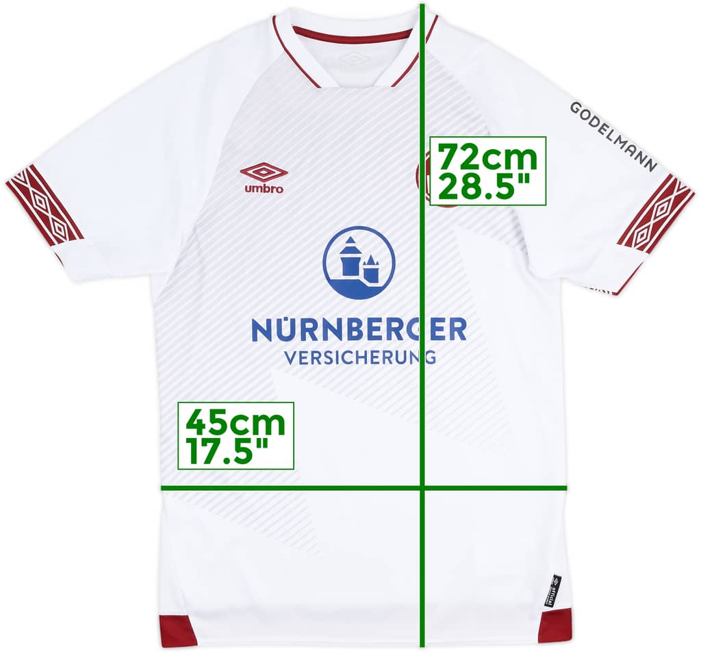2020-21 Nurnberg Away Shirt - 8/10 - (S)