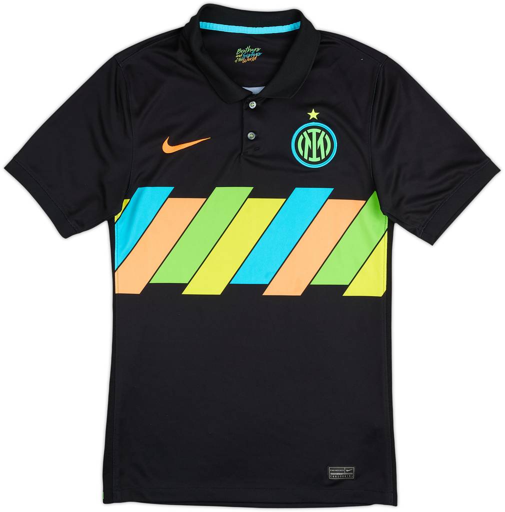 2021-22 Inter Milan Third Shirt - 9/10 - (XS)