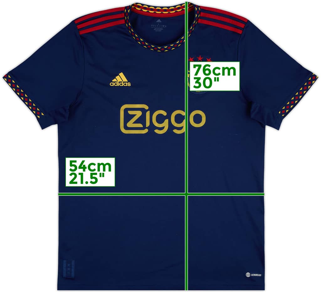 2022-23 Ajax Away Shirt - 6/10 - (L)
