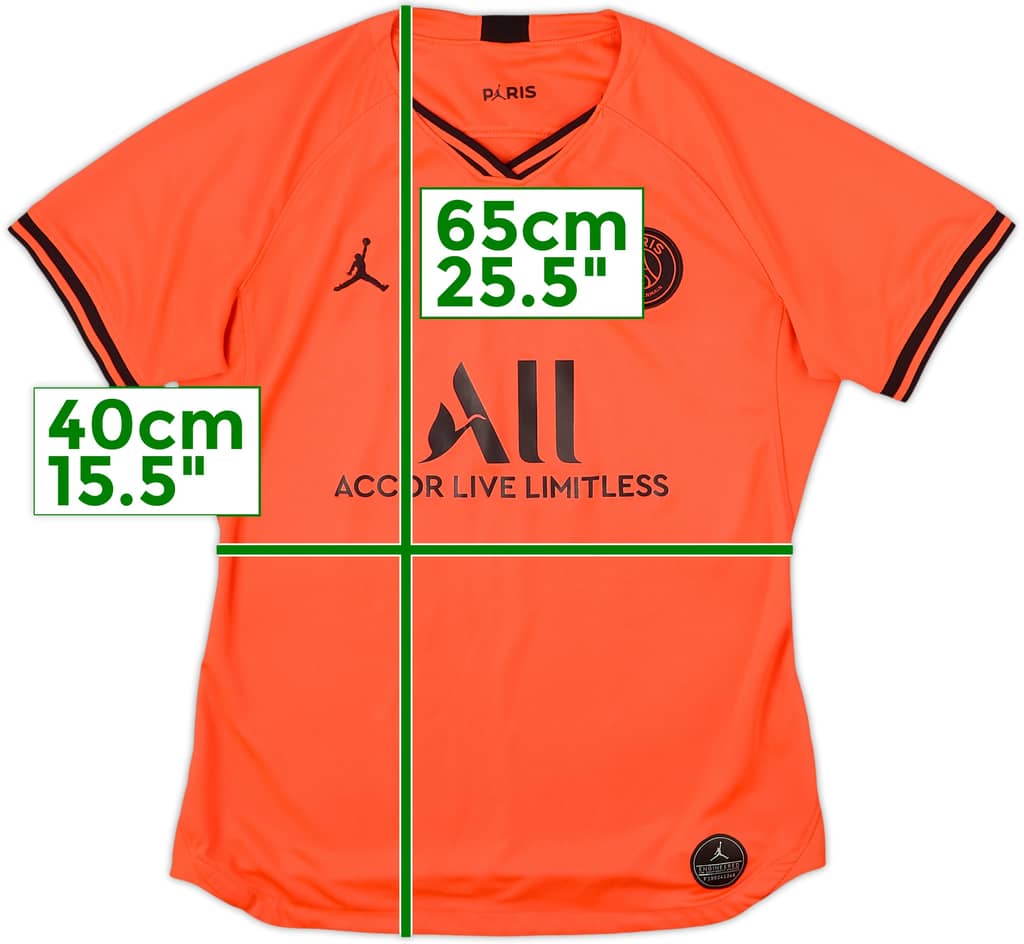 2019-20 Paris Saint-Germain Away Shirt - 8/10 - (Women's M)