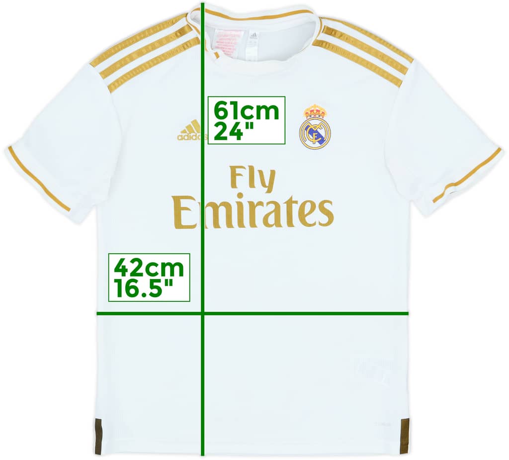 2019-20 Real Madrid Home Shirt - 6/10 - (M.Boys)