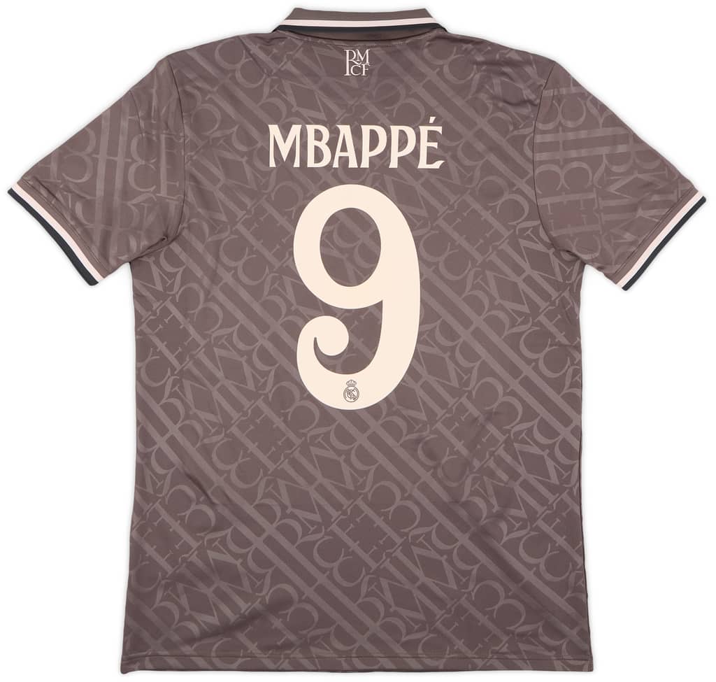 2024-25 Real Madrid Third Shirt Mbappe #9 (L)