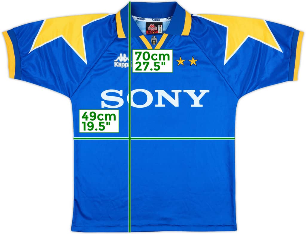 1995-96 Juventus Away Shirt - 10/10 - (S)