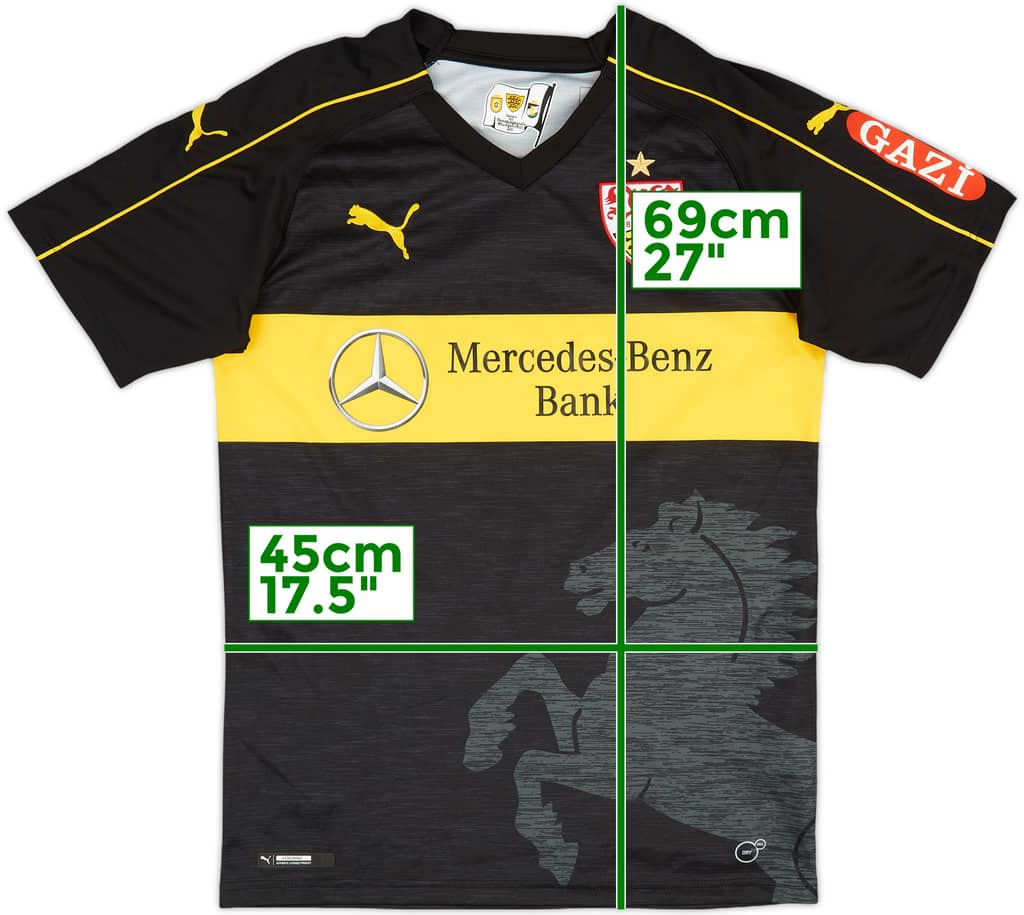 2018-19 Stuttgart Third Shirt - 10/10 - (S)
