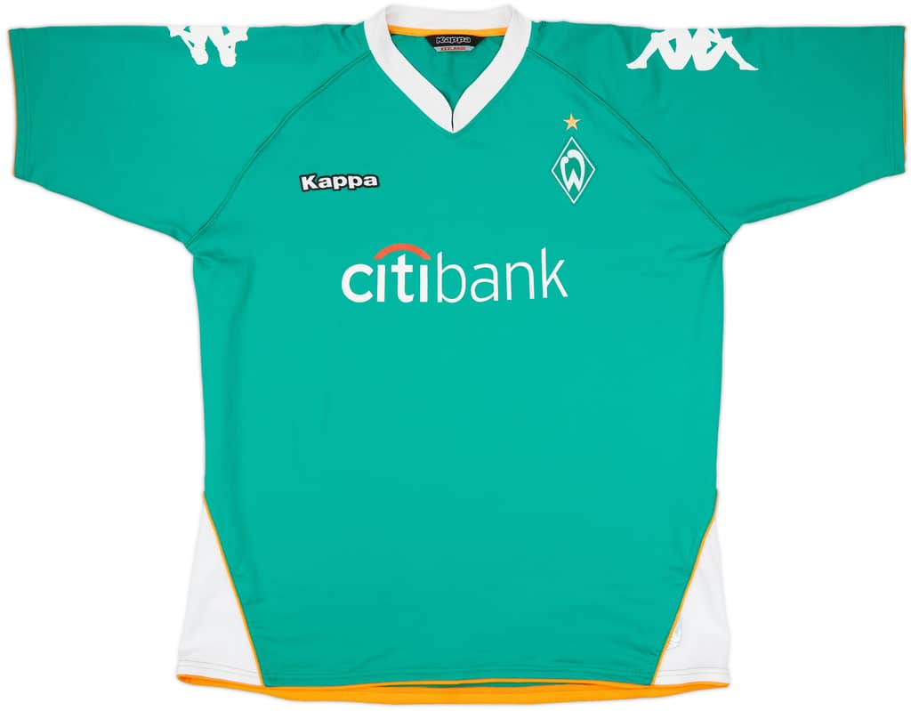 2007-08 Werder Bremen Home Shirt - 9/10 - (3XL)