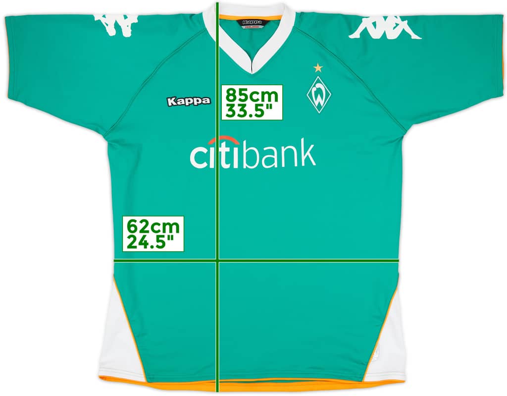 2007-08 Werder Bremen Home Shirt - 9/10 - (3XL)