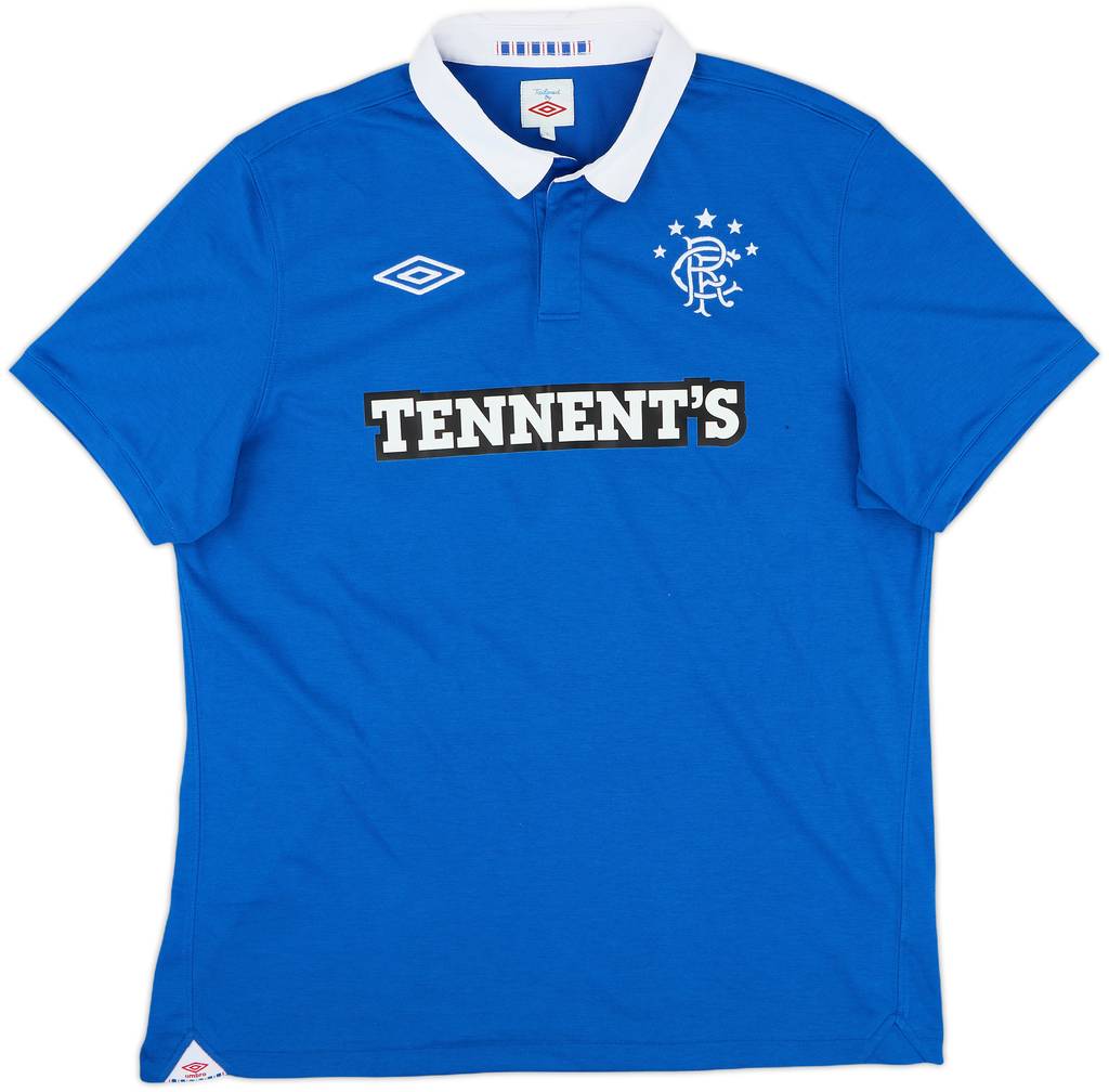 2010-11 Rangers Home Shirt - 8/10 - (L)